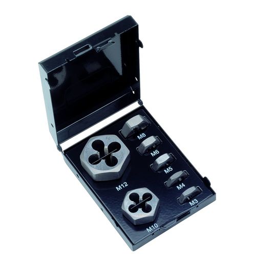 HSS Hex Die Nut Set (495200)